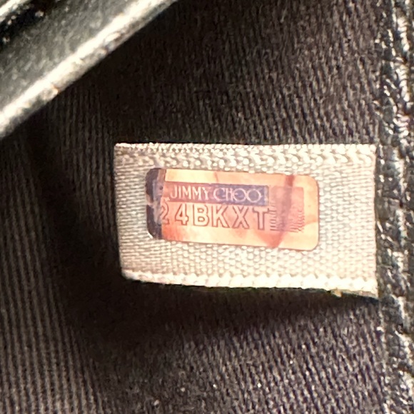 Genuine Jimmy Choo Martina Continental black leather long wallet - Picture 6 of 15